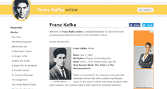 Desktop Screenshot of kafka-online.info